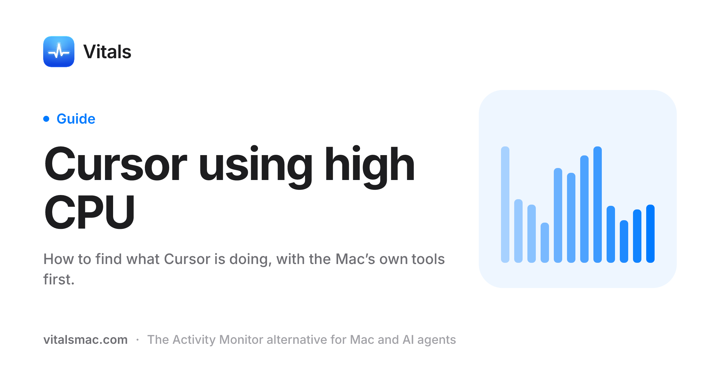Vitals Computer Screen Cursor High CPU or Battery Drain on Mac? How to Fix It